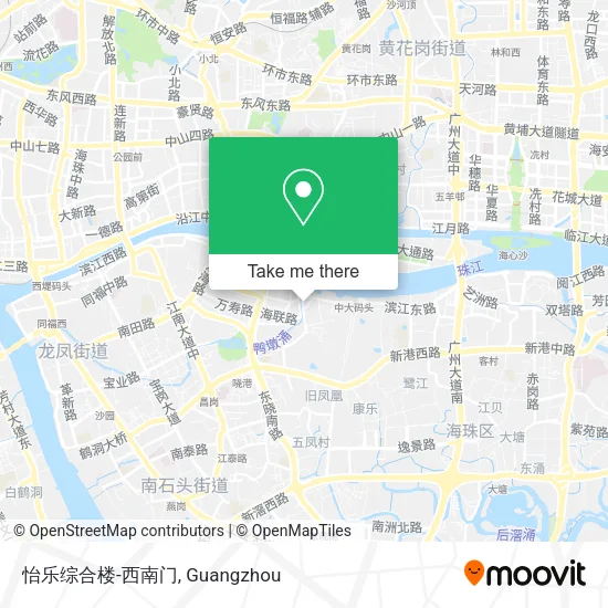 怡乐综合楼-西南门 map