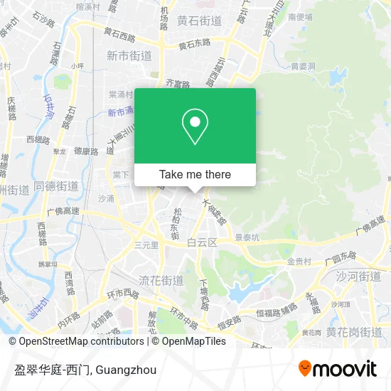 盈翠华庭-西门 map
