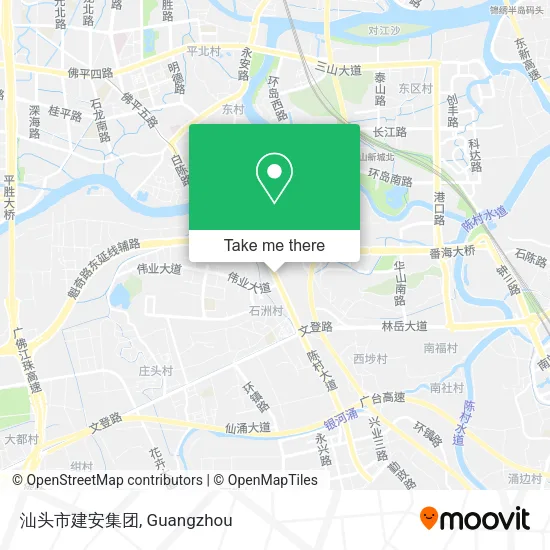 汕头市建安集团 map