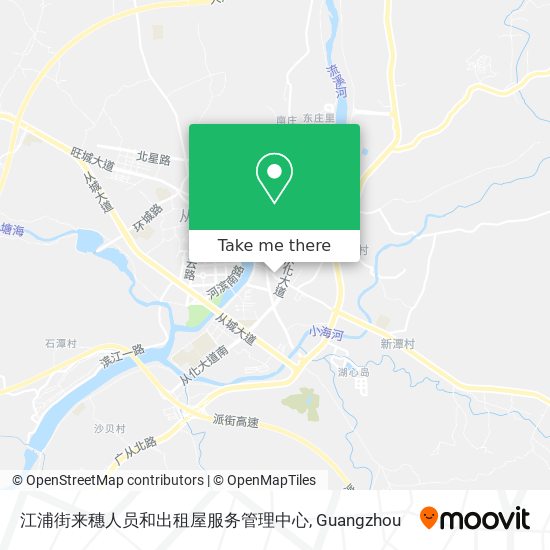 江浦街来穗人员和出租屋服务管理中心 map