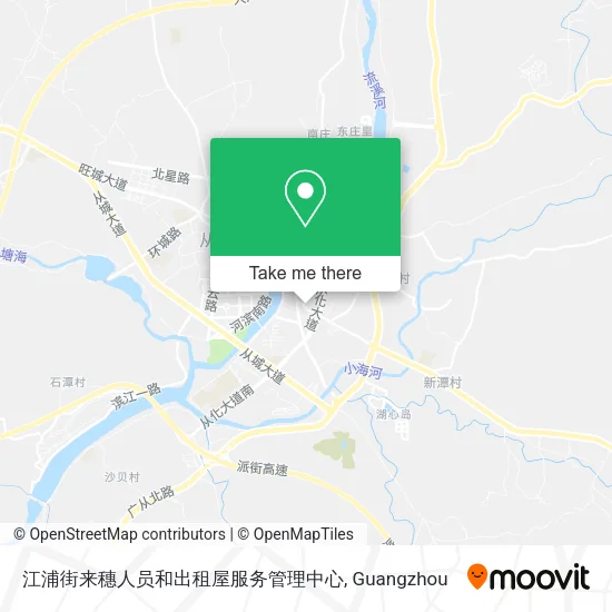 江浦街来穗人员和出租屋服务管理中心 map