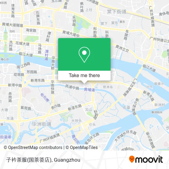 子衿茶服(国茶荟店) map