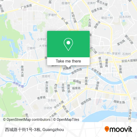 西城路十街1号-3栋 map