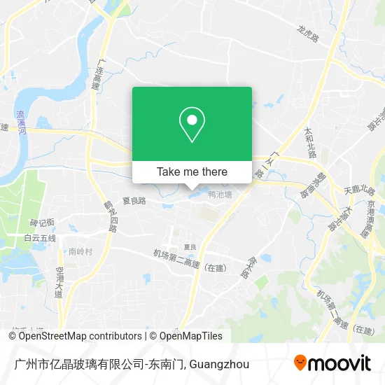 广州市亿晶玻璃有限公司-东南门 map