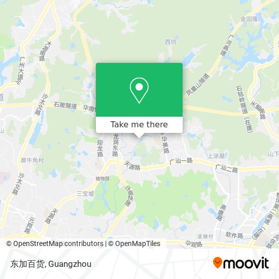 东加百货 map
