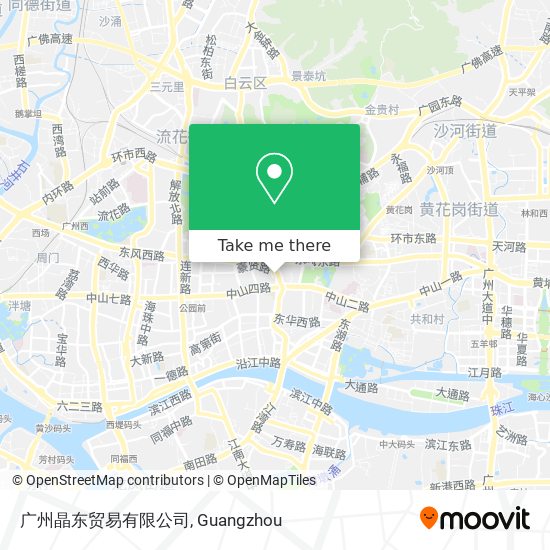 广州晶东贸易有限公司 map