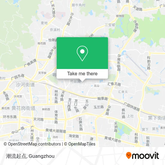 潮流起点 map