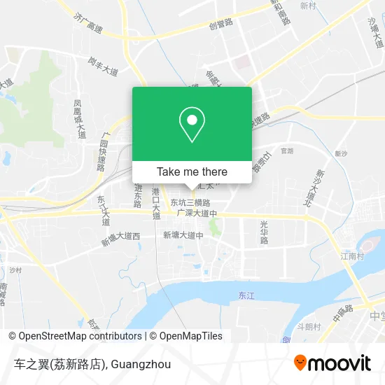 车之翼(荔新路店) map