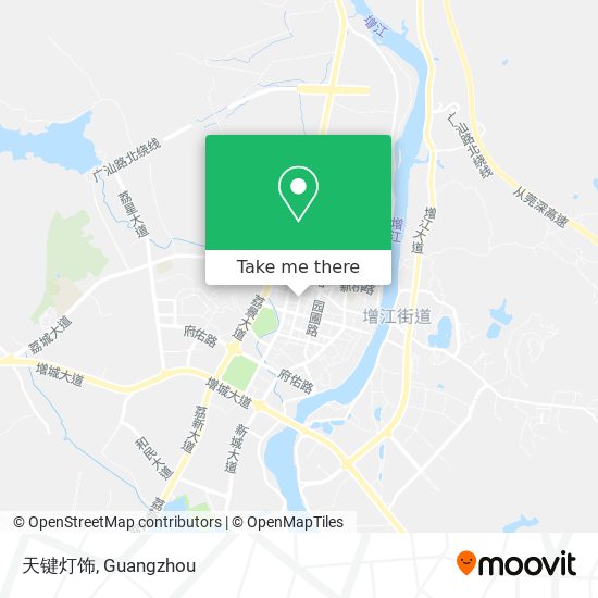 天键灯饰 map