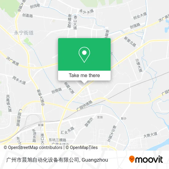 广州市晨旭自动化设备有限公司 map