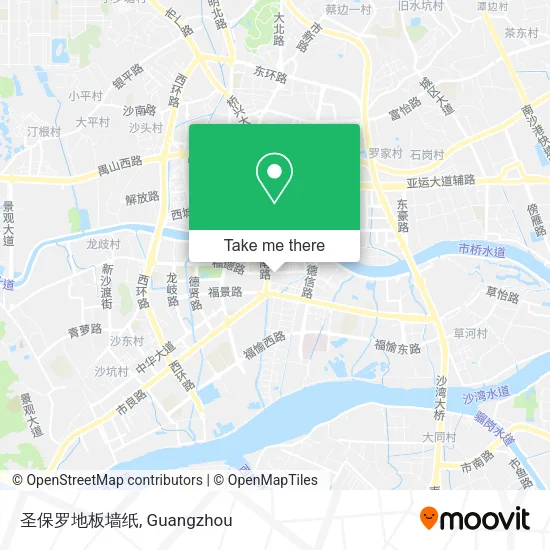 圣保罗地板墙纸 map