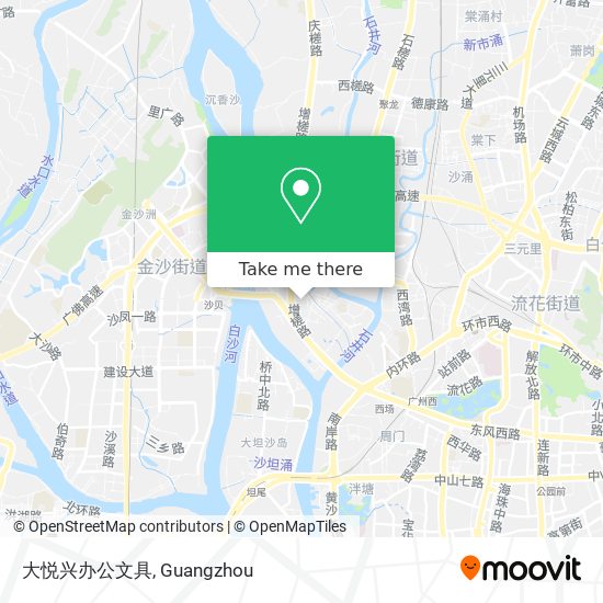 大悦兴办公文具 map