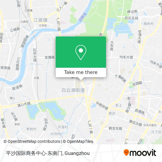 平沙国际商务中心-东南门 map
