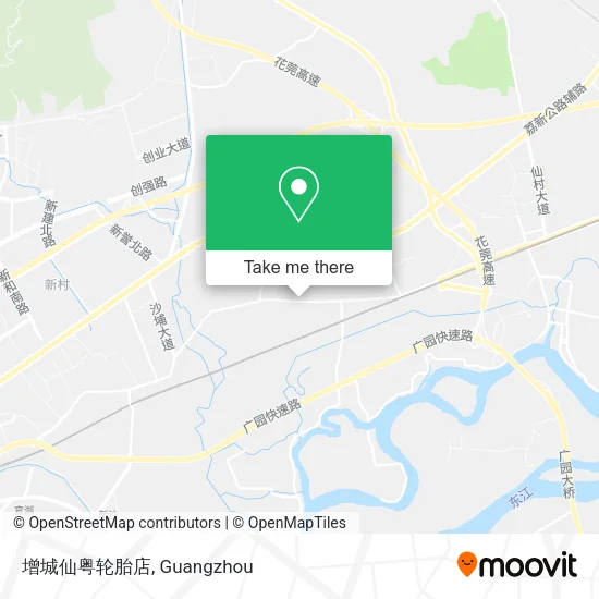 增城仙粤轮胎店 map