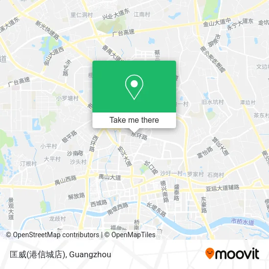 匡威(港信城店) map