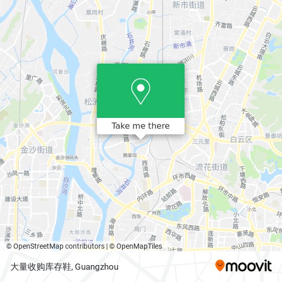 大量收购库存鞋 map