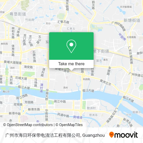 广州市海日环保带电清洁工程有限公司 map