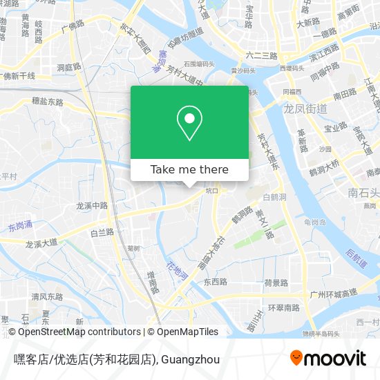 嘿客店/优选店(芳和花园店) map