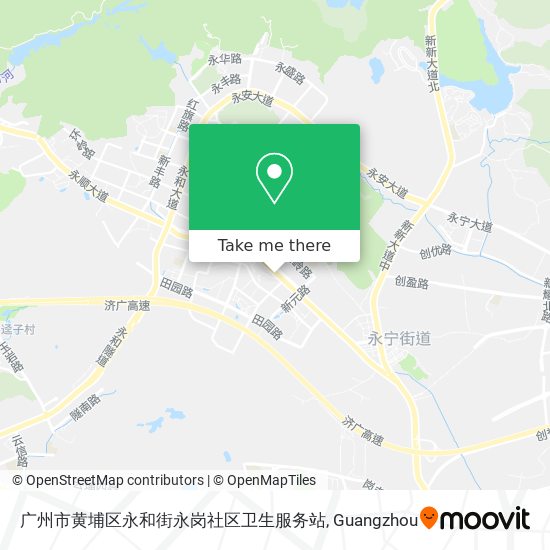广州市黄埔区永和街永岗社区卫生服务站 map