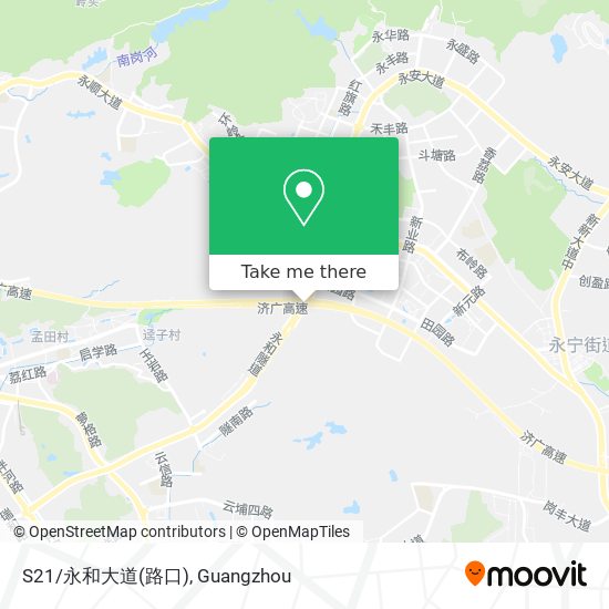 S21/永和大道(路口) map