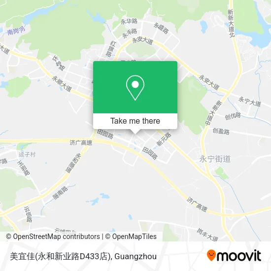 美宜佳(永和新业路D433店) map