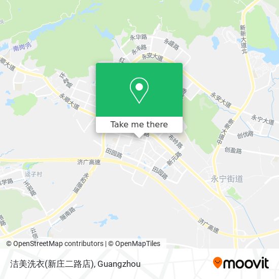 洁美洗衣(新庄二路店) map