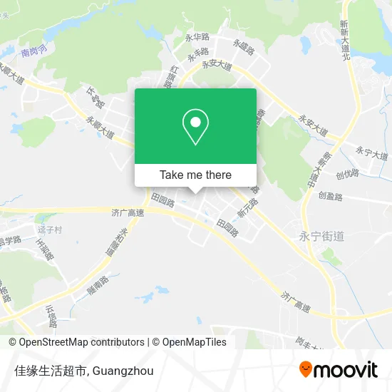 佳缘生活超市 map