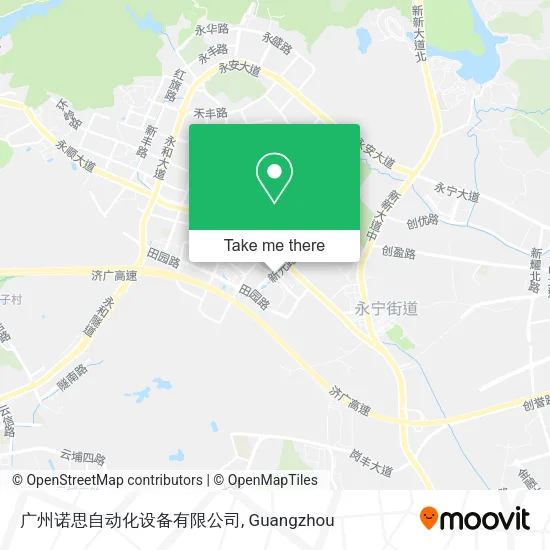 广州诺思自动化设备有限公司 map