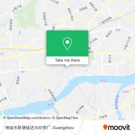 增城市新塘镇进兴织带厂 map