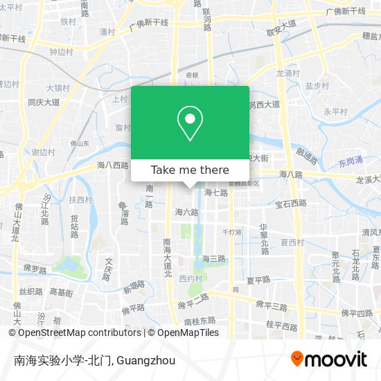 南海实验小学-北门 map