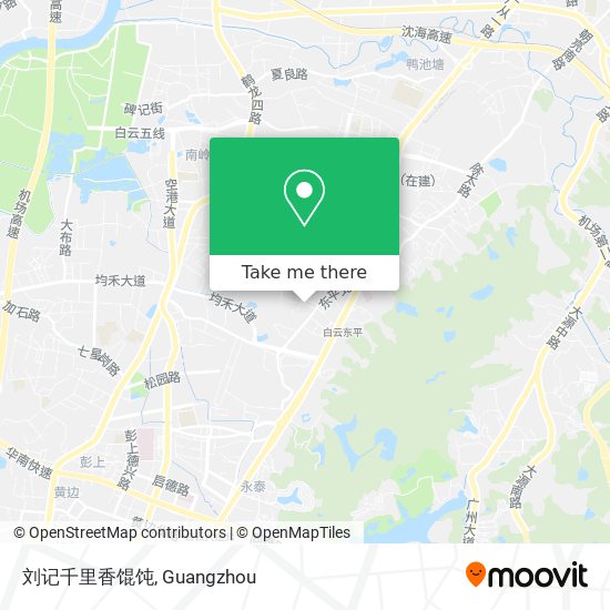 刘记千里香馄饨 map
