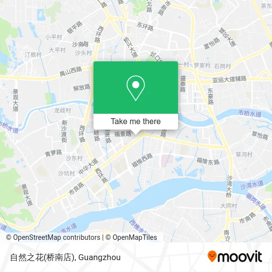 自然之花(桥南店) map