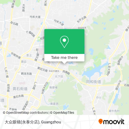 大众眼镜(永泰分店) map