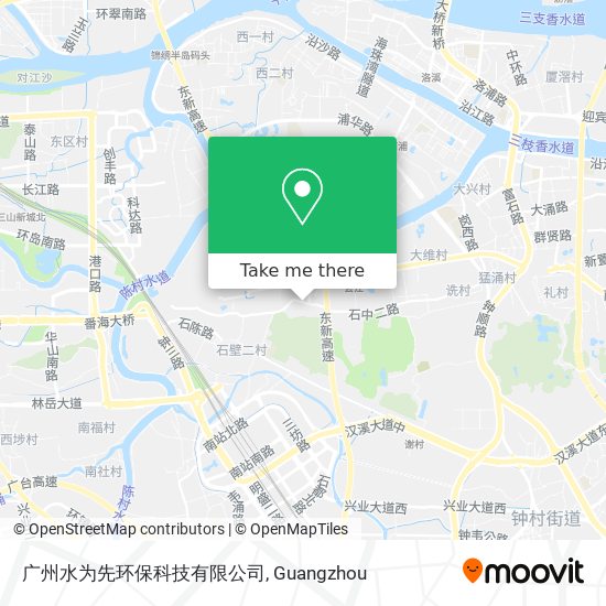 广州水为先环保科技有限公司 map