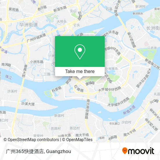 广州365快捷酒店 map