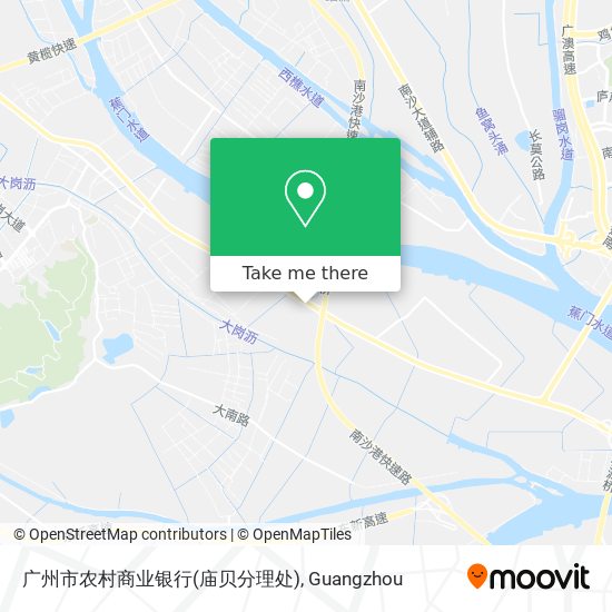 广州市农村商业银行(庙贝分理处) map