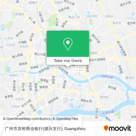 广州市农村商业银行(德兴支行) map