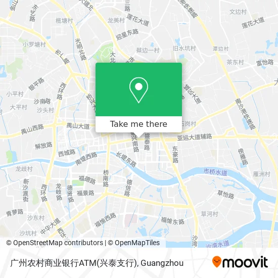 广州农村商业银行ATM(兴泰支行) map