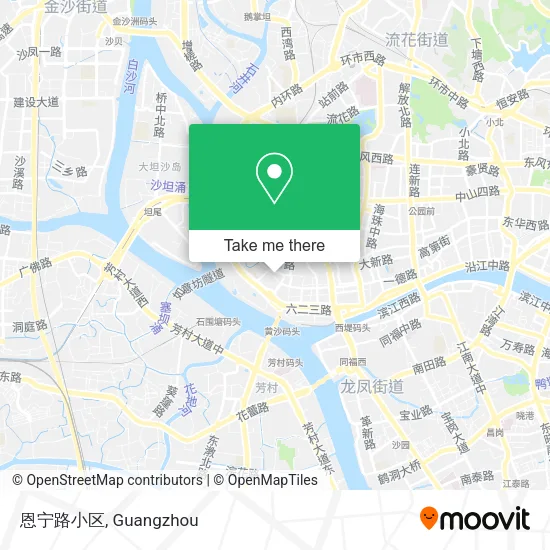 恩宁路小区 map