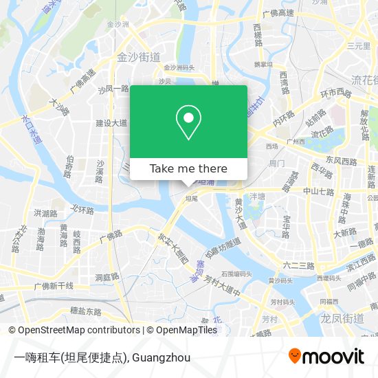 一嗨租车(坦尾便捷点) map