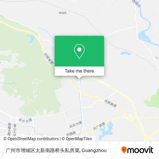 广州市增城区太新南路桥头私房菜 map