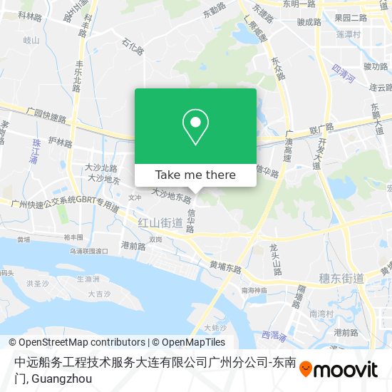 中远船务工程技术服务大连有限公司广州分公司-东南门 map
