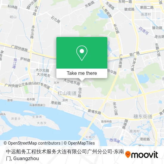 中远船务工程技术服务大连有限公司广州分公司-东南门 map