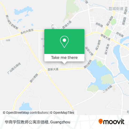 华商学院教师公寓崇德楼 map