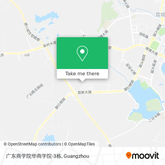 广东商学院华商学院-3栋 map