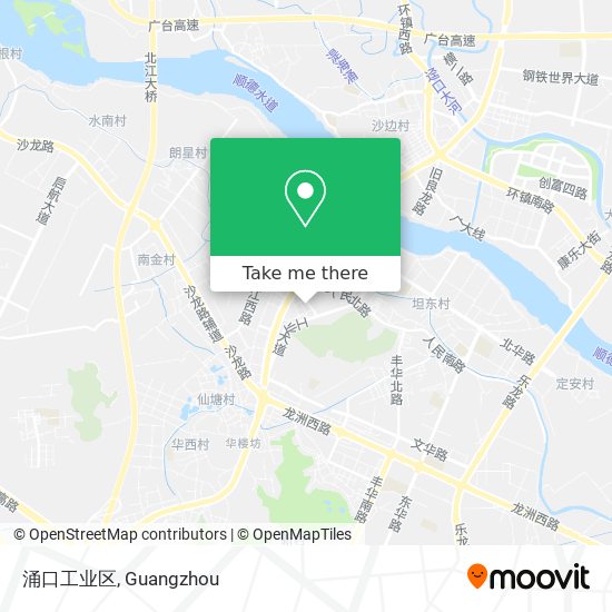 涌口工业区 map