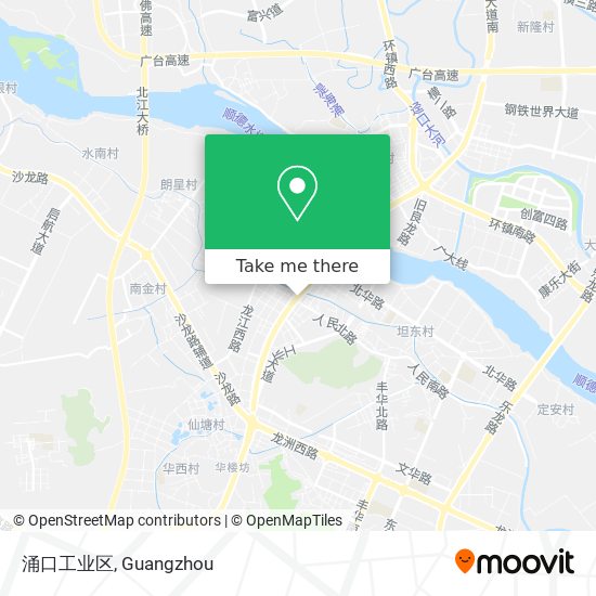 涌口工业区 map