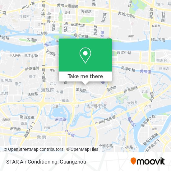 STAR Air Conditioning map