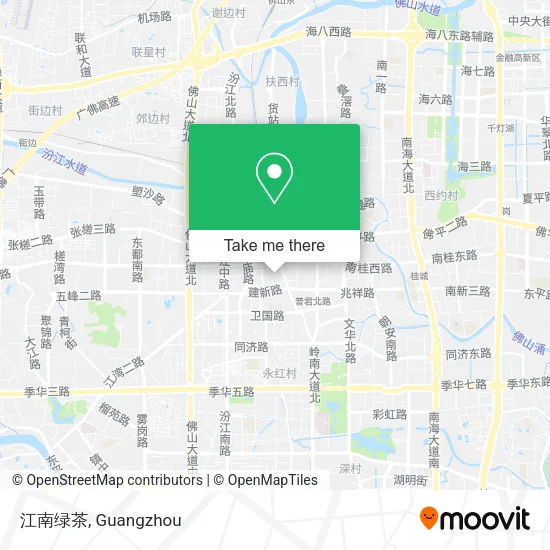 江南绿茶 map