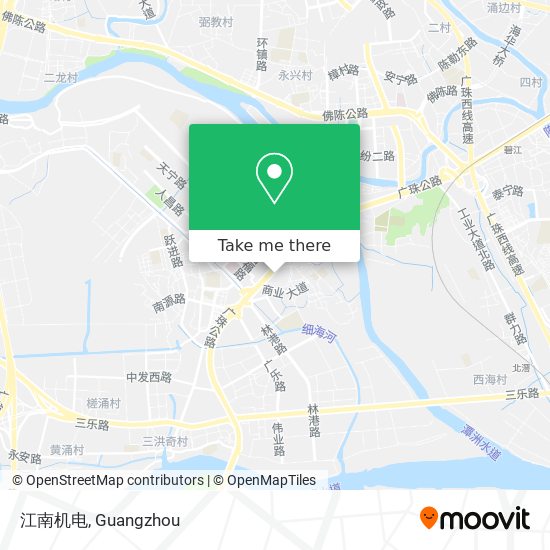 江南机电 map